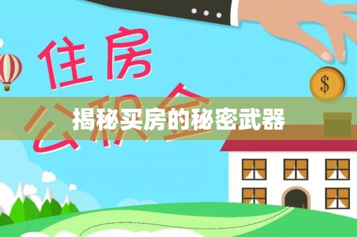甘洛揭秘买房的秘密武器