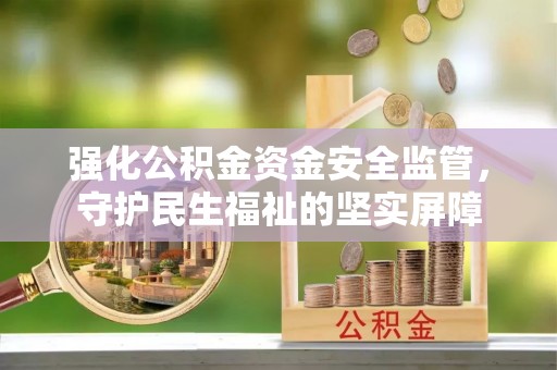 甘洛强化公积金资金安全监管，守护民生福祉的坚实屏障