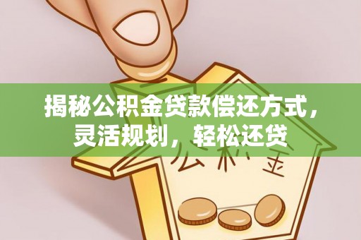 甘洛揭秘公积金贷款偿还方式，灵活规划，轻松还贷