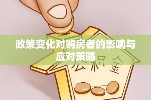 甘洛政策变化对购房者的影响与应对策略