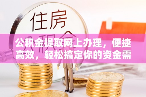 甘洛公积金提取网上办理，便捷高效，轻松搞定你的资金需求