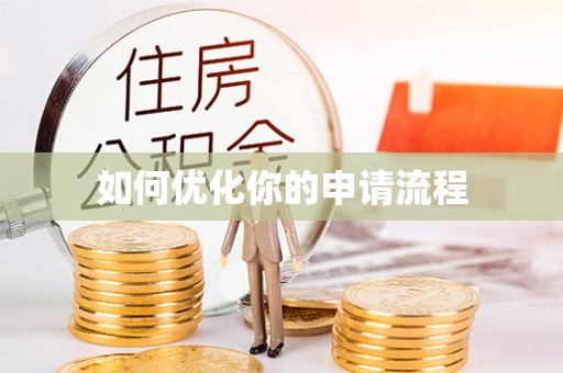 甘洛如何优化你的申请流程