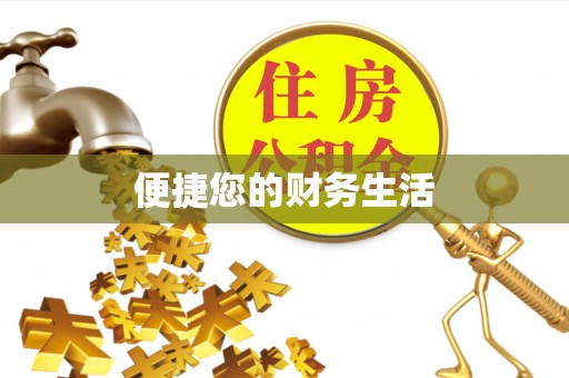 甘洛便捷您的财务生活